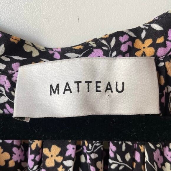 Matteau Voluminous Tunic Floral Dress - Picture 5 of 5